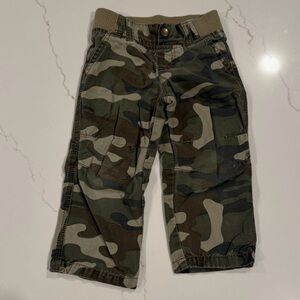 Toddler Camouflage Cargo Pants